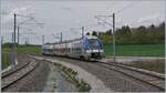 Der SNCF TER Z 27xxx erreicht als TER von Belfort sein Ziel Meroux. Hier wird der Triebzug wenden und sp�ter ins gut 15 km entfernte Belfort zur�ckfahren. 

24. April 2019