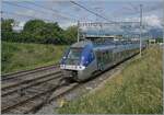 Mit dem SNCF Z 27753 erreicht der TER 96500 auf der Fahrt von Lyon Part Dieu nach Gen�ve den Bahnhof von Vernier, wo der TER ohne Halt durchfahren wird.