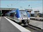 Der Triebzug Z 27749 (AGC-ZGC) verlsst den Bahnhof von Metz in Richtung Nancy am 22.06.08.