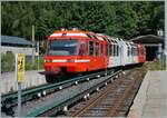 Der TMR/SNCF BD eh 4/8 N° 801/802 (94 87 0000 802-2 F SNCF) Triebzug ist von von St-Gervais Les Bains Le Fayette nach Vallorcine unterwegs und verlässt den Bahnhof von Montroc Le Planet. Im Hintergrund ist der Eingang zum 1882 Meter langen Tunnel du Col des Montets zu erkennen. Ist infolge Schneefall die Passstrasse D 1506 über den Col de Montets 1461 müM gesperrt, wird der Zugsverkehr eingeschränkt und die Autos durch den Tunnel geleitet. 
Im Tunnel selbst befindet sich der Kulminationspunkt der Strecke auf 1386 müM. 

20. Juli 2021
