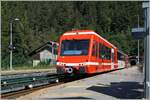 Der SNCF ZRx 1853 (94 87 0001 853-8 F-SNCF) als TER von Vallorcine nach St-Gervais Les Bains Le Fayette beim Halt in Montroc Le Planet.