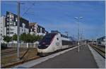 In Saint Malo steht der SNCF InOui TGV 852 für die Abfahrt nach Paris Montparnasse bereit.