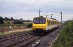 Audun am 9.8.1993
Elektrotriebwagen 111513 Rtg. Longwy um 18.00 Uhr