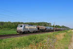 Bernolsheim - 2. Juli 2025 : BB 26062 mit dem Getreidezug 70049 von Châlons en Champagne nach Hausbergen.