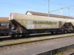 SNCF - Güterwagen vom Typ Uagps 33 87 933 4314-0 abgestellt im Bahnhof von Herzogenbuchsee am 22.03.2016