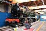 140-344 ETAT  Consolidation 140C  (Baujahr 1917) am 07.10.2018 im Eisenbahnmuseum Cite du Train (Mulhouse).