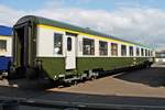 SNCF Abteilwagen (Kl.1/2) F-SNCF 50 87 39-70 016-1  Bauart: A²t²B²t³  (Baujahr 19xx) am 07.10.2018 im Eisenbahnmuseum Cite du Train (Mulhouse).