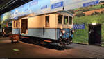 Fourgon automoteur Z 209 ist im Cité du Train (Eisenbahnmuseum) Mulhouse (F) ausgestellt.
