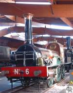 Lok No. 6 im Eisenbahnmuseum Cit du Train in Mulhouse / Frankreich.