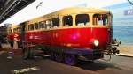 Micheline , XM 5005 EST, 1936, Cité du train, 2.10.12     Auf diesem Bild kann man recht gut erkennen, dass der Triebwagen auf Gummirädern läuft.