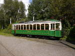 Triebwagen 432 der meterspurige Überlandstraßenbahn Lille-Roubaix-Tourcoing.