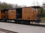 Gepäckwagen Df803 der meterspurigen Museumseisenbahn Chemin-de-Fer-de-la-Baie-de-Somme (CFBS).