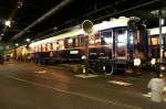 Eisenbahnmuseum Mulhouse/France. Speisewagen des -Train Bleu- N3348D in der neuen Halle. 25.8.2005