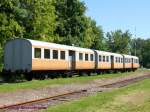 Drei franzsische Umbau-Dreiachser: Ein A3B4tz und zwei B6z bei der CFTVD.
Die fr die PLM 1906 gebauten Wagen wurden 1951 modernisiert und umgebaut.

CFTVD-Dollertalbahn
Burnhaupt 
19.05.2007