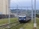 SNCF - Steuerwagen B6Dux 50 87 80-74 027-2 unterwegs bei der SBB Haltestelle Zimeysa am 14.09.2014