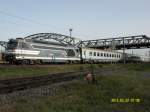 BB 67514 Sarreguemines-Strassburg in Niederhausbergen Brücke, donnerstag 22 may 2014  
