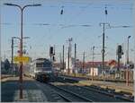 Ein weiterer Diesellok Klassiker: die SNCF BB 67400. Die SNCF BB 67599 erreicht mit ihrem TER 831811 von Saint-Dié-des Vosges kommend den Bahnhof von Strasbourg. 

19.März 2025