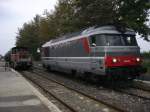 BB 67400 in Vauvert. Vauvert 12.10.2005.
BB 67400  Vauvert. Vauvert le 12.10.2005.