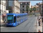 Stadtbahn in Montpellier (22.08.2011)