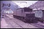 In Modane war das Wendedepot der alten PO Midi Loks auch hier im BW einfach Fahrleitung einer Straßenbahn nicht unähnlich.