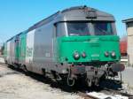 Zwei BB 65000 im Depot von Miramas bei Marseille.