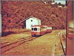 Irgendwo zwischen Bastia und Ajaccio haben wir diesen Zug gekreuzt, bestehend aus einem X 200 � ABH-8 mit Steuerwagen.
