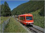 Der SNCF Z 850 N° 52 (94 87 0001 854-2F-SNCF) als TER 18988 nach Les Houches kurz nach Vallorcine.