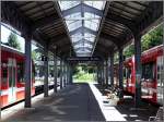 Im Bahnhof von Chamonix Mont Blanc fhlt man sich sofort wie zu Hause. Die Ankunft und die Abfahrt der Zge werden von derselben SNCF Melodie angekndigt wie in Metz. 03.08.08 (Jeanny) 