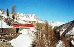 Zahnradbahn Chamonix- Montenvers (Mer de Glace ) Bergstation 26-02-2015