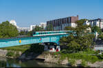 RATP MF 77 / Viaduc de Charenton Maisons-Alfort, 19. Mai 2023<br>
M8 Balard - Créteil