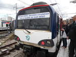 Hier ein Zug der Pariser RER A des Types MS61 auf seiner letzen Fahrt am 16. April 2016 in Boissy St-Légèr südöstlich von Paris.
Über die letze Fahrt gibt es eien Beitrag auf meiem Kanal SignalGrün.
Foto: SignalGrün Fotos bzw. Signalgrün [Trainsptt] Fotos