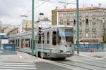 Paris RATP Ligne de tramway / SL T1 (TFS / Tw M1 104) Saint-Denis, La Courneuve 8 mai 1945 im Juli 1992.