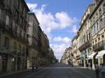 Bordeaux, Rue Cours de l´Intendance.