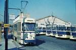 RATVM Tram de Marseille__Tw 2009 [Typ PCC, 1968/69 La Brugeoise et Nivelles BN] im Dep�t St.