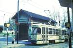 RATVM Tram de Marseille__Tw 2003 an der Haltestelle 'Gare (Bhf.) Blancarde' am �stlichen Ende des Boulevard Chave.