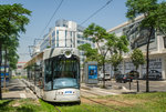 Flexity 013 am  Boulevard de Dunkerque  unterwegs in Richtung  La Blancarde  am 18.Juli.2015