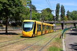 France, Mulhouse, Solea
Tramway 2019 on line 2 at boulevard Charles Stoessel in Mulhouse, 8/8/2022