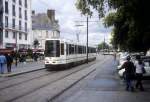 Nantes SEMITAN SL 1 (M1 303) Mdiathque im Juli 1992.