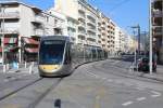 Nice / Nizza Lignes d'Azur SL T1 (Alstom Citadis-402 28) Boulevard de Gorbella / Rue Puget / Sq.