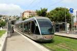 Nice / Nizza Lignes d'Azur SL T1 (Alstom Citadis-302 04) Voie Romaine (Hst.