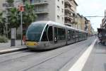Nice / Nizza Lignes d'Azur SL T1 (Alstom Citadis-402 23) Avenue Borriglione (Hst.