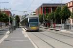 Nice / Nizza Lignes d'Azur SL T1 (Alstom Citadis-402 18) Boulevard François Mitterand (Hst.