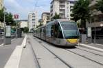 Nice / Nizza Lignes d'Azur SL T1 (Alstom Citadis-402 15) Boulevard Virgile Barel (Hst.