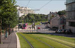 Tramway Reims; stop by stop -     Haltestelle Courlany.