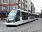 Strassburg - Strassenbahn Nr.2026 unterweg auf der Linie C in der City von Strassburg am 31.10.2009