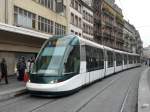 Strassburg - Strassenbahn Nr.2029 unterweg auf der Linie B in der City von Strassburg am 31.10.2009