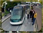 - Herbst in Strasbourg - Da das Bahnbildertreffen in Strasbourg am letzten Oktoberwochenende nicht offiziel angekndigt war, gibt es nur ein Spiegelbild der teilnehmenden Fotografen: v.l.n.r. Matthias, Christine, Stefan, Jonas, Silvan, Jeanny und Hans. 29.10.2011 (Jeanny)