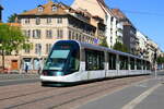 France, Strasbourg, CTS
Tram 2038 auf der Linie B, pont de Saverne
9/8/2022