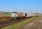 Hochfelden - 26. Februar 2026 : DVF G1206 Nr 5001898 mit der Überführung des TGV M Nr 1010 - Umlauf 402764 von Belfort nach Nançois-Tronville.