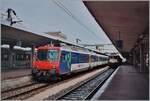 Ein NPZ RBDe 562 Pendelzug wendet in Mulhouse für die Rückfahrt nach Basel.